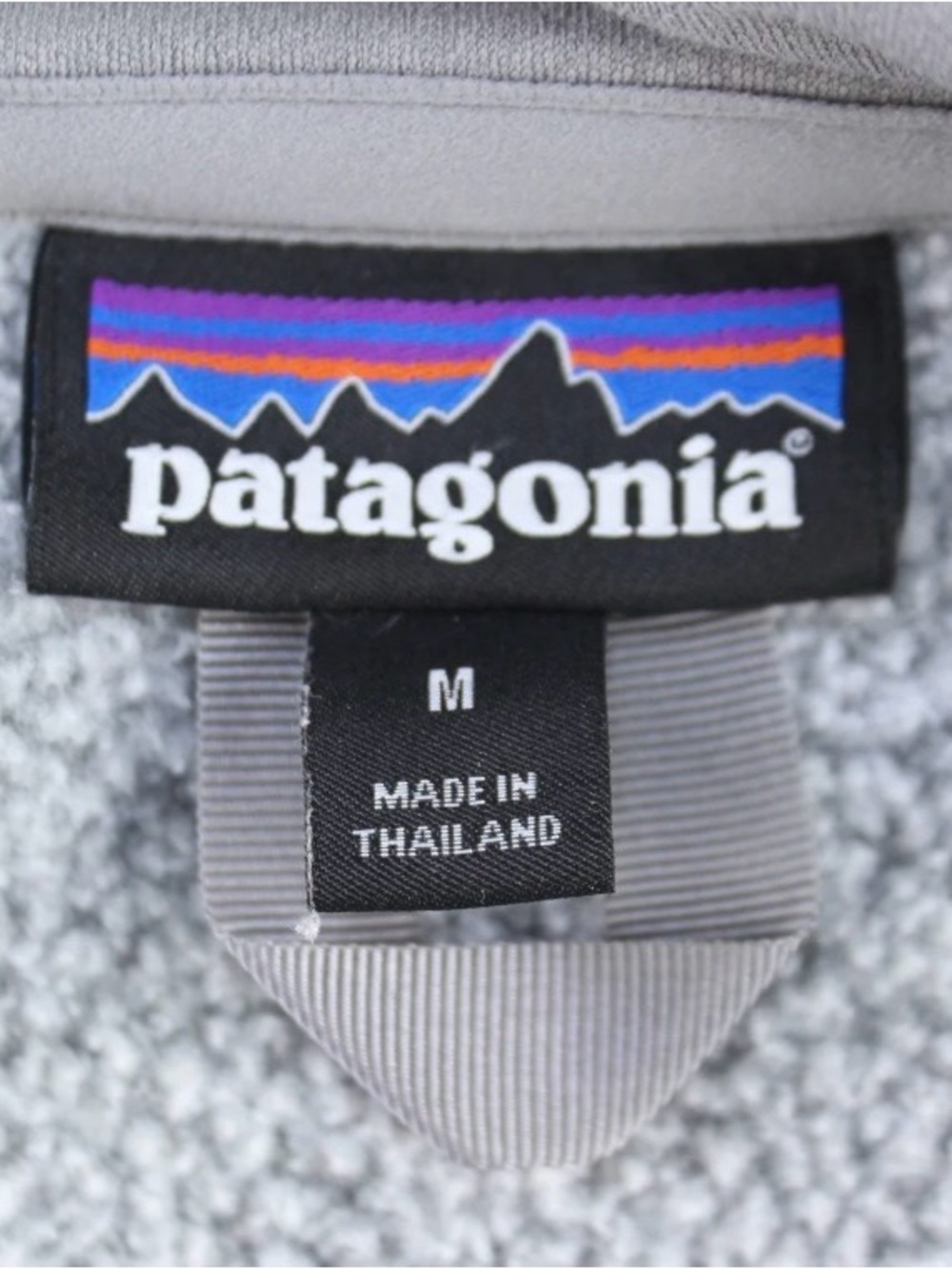 ⛰️ Patagonia - Womens Gray Better Sweater 1/4 zip Fleece Pullover - Picture 5 of 5